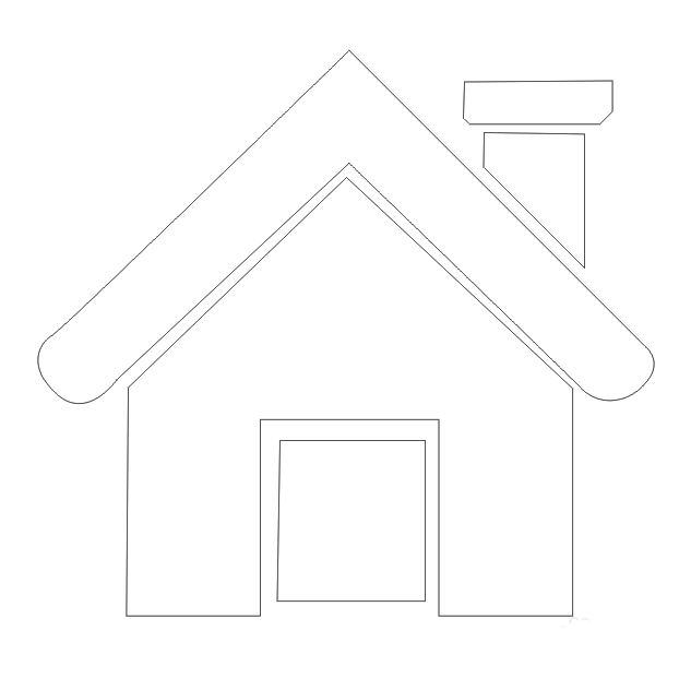 CorelDraw卡通小房子绘制教程和详细步骤