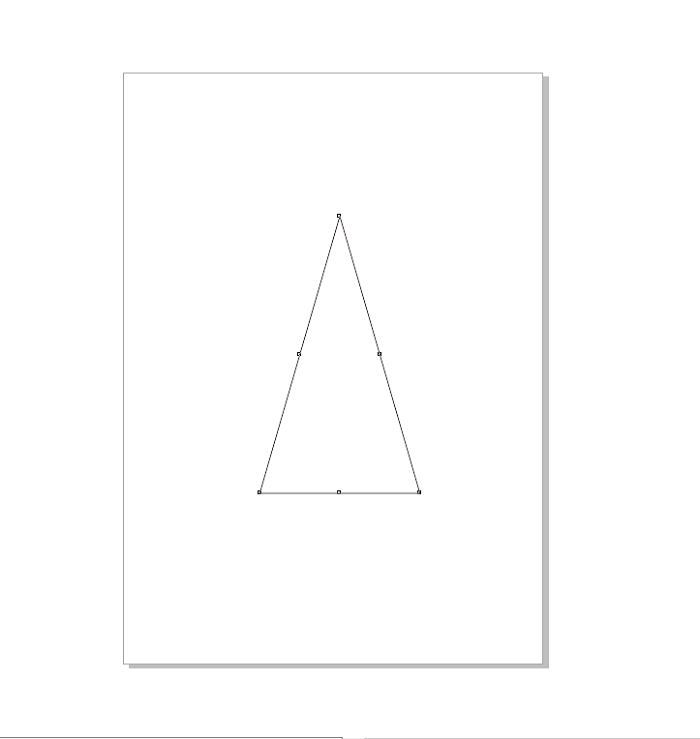 CorelDraw等腰三角形绘制教程和详细步骤