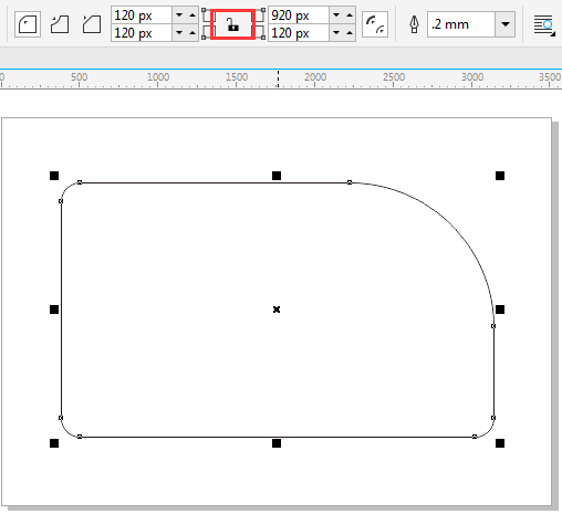 CorelDraw画圆角矩形的方法和操作实例