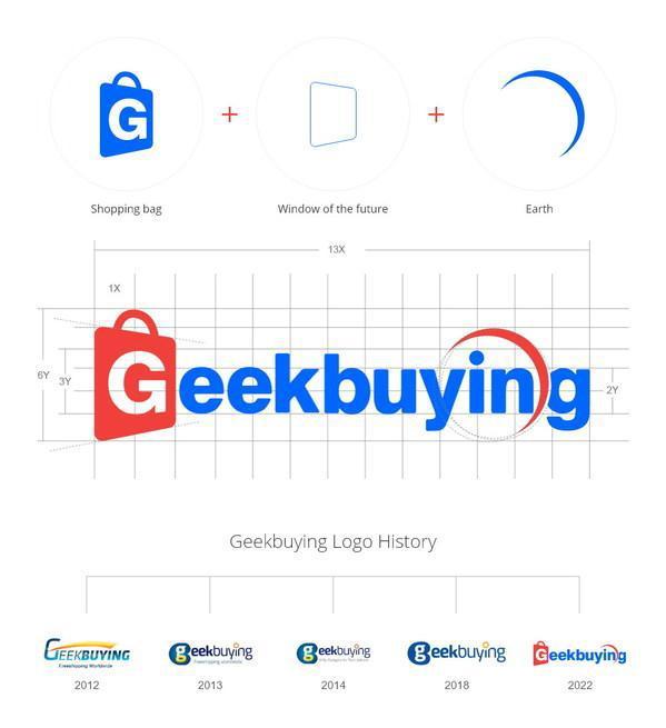 Geekbuying十周年发布全新logo及VI系统