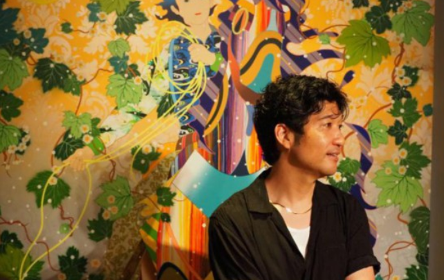 日本艺术家松山智一最新作品于香港展出