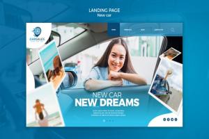 New Car（新车）企业网站首页模板