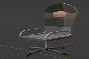 电脑椅3D模型