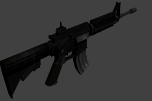 3DM4A1步枪模型