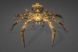 毒蜘蛛3D模型