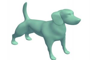 低聚小狗3D模型