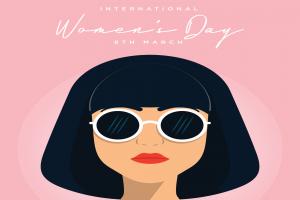 国际妇女节设计插图