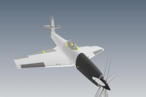 飞行战斗机3D模型
