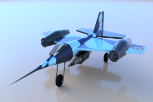 现代战斗机3D模型