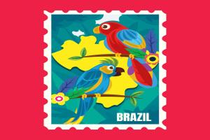 巴西邮票插图