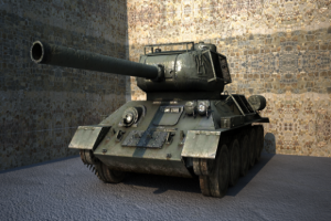 俄国坦克3D模型
