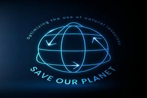 全球环境Logo矢量图