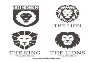 狮子头Logo矢量图