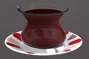 土耳其茶3d模型