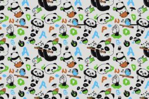 大熊猫图案背景设计插图
