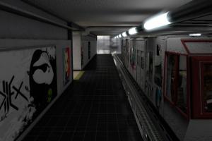 地铁列车3D模型