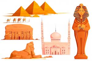 古埃及相关图案插图