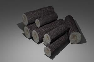 木头堆模型