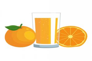 橘子类水果饮料插图