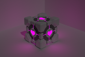 Portal2立方体3D模型