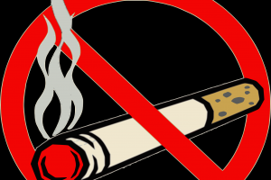 禁止吸烟标志图片卡通插图