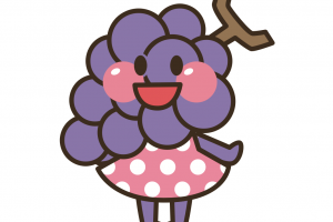 拟人化紫葡萄插图