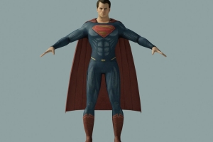 超人3D模型