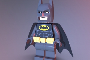 乐高蝙蝠侠3D模型