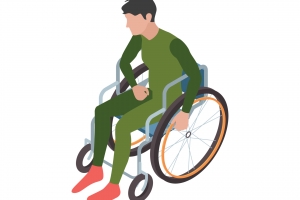 残奥会残疾人运动员插图