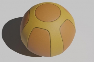 儿童皮球3d模型