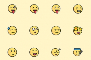 Emoji表情包图标