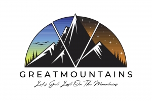 山峰标志logo