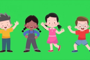 儿童节动画舞蹈