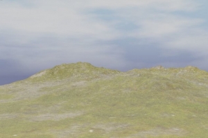 草山地形3D模型