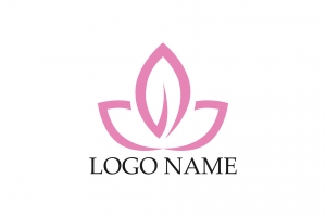 简约花瓣标志logo
