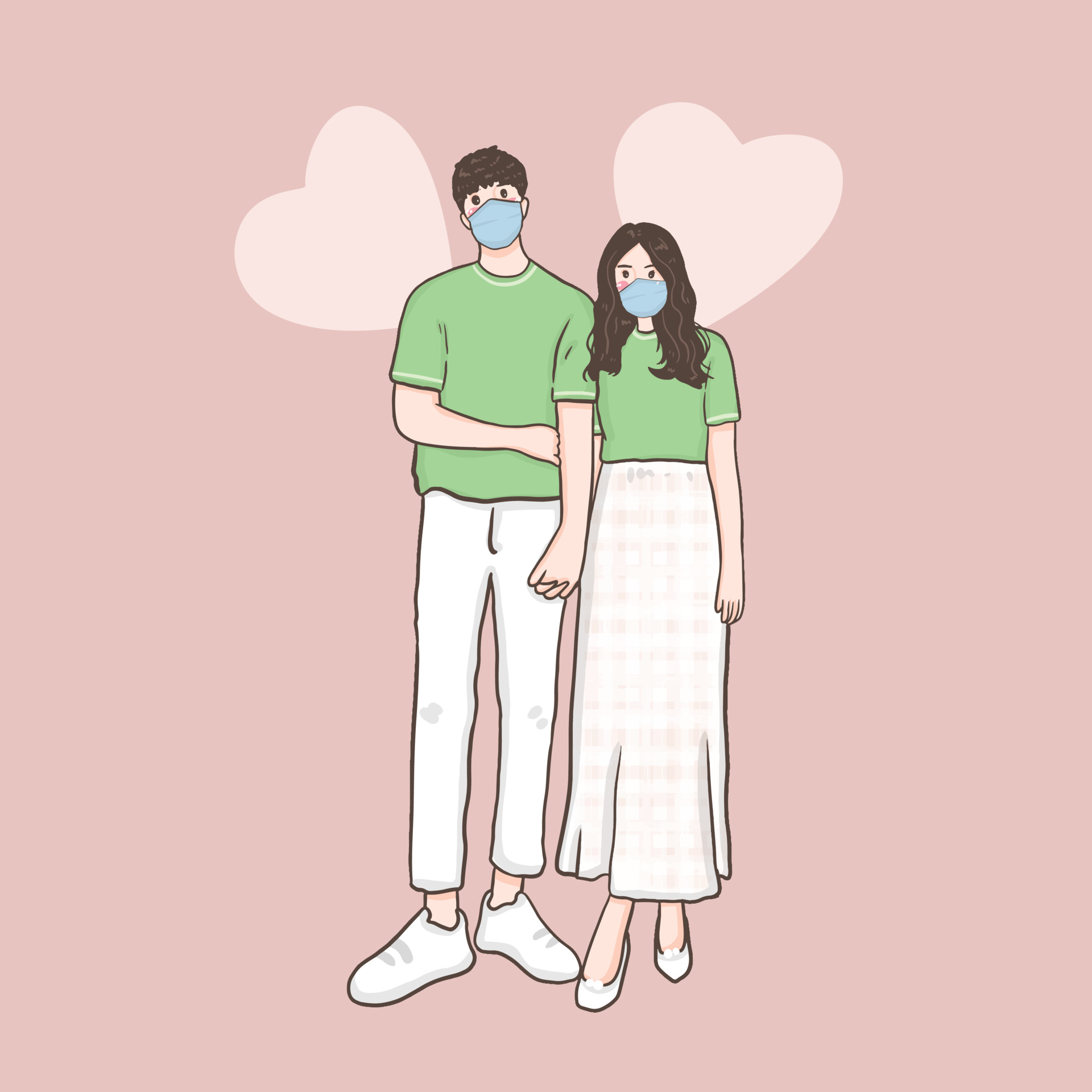 情侣头像双人韩系 - 高清图片，堆糖，美图壁纸兴趣社区