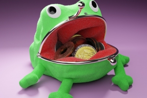 青蛙钱包模型