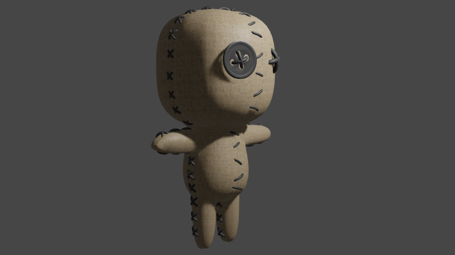 巫毒娃娃3D模型1