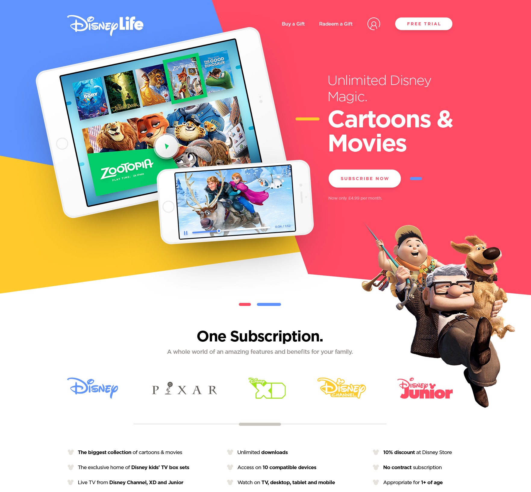 迪士尼（生活娱乐）网站模板0
