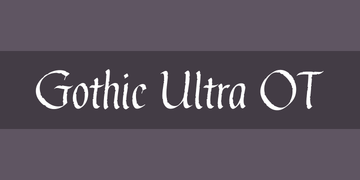 Gothic Ultra OT0