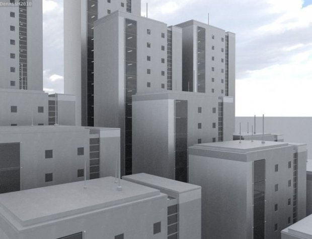 住宅楼3D模型0