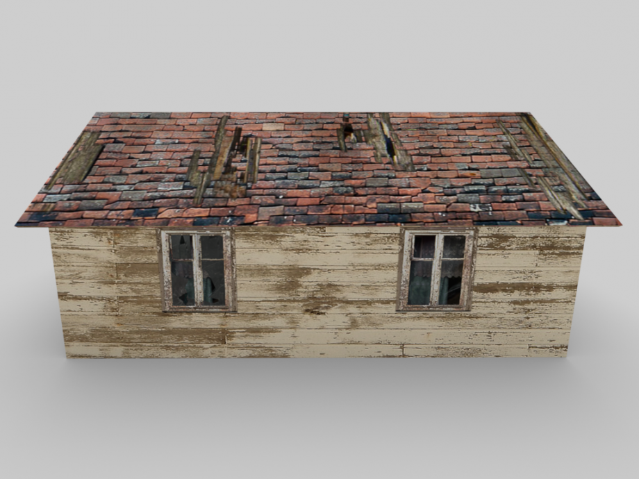 被遗弃的小屋3D模型2