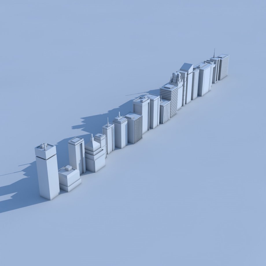 建筑3D模型0