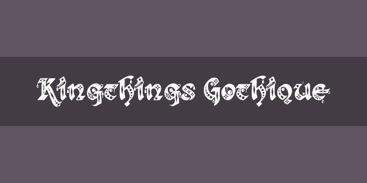 Kingthings Gothique0