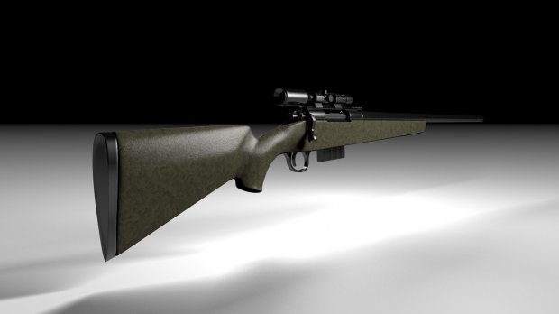 狙击步枪3D模型1