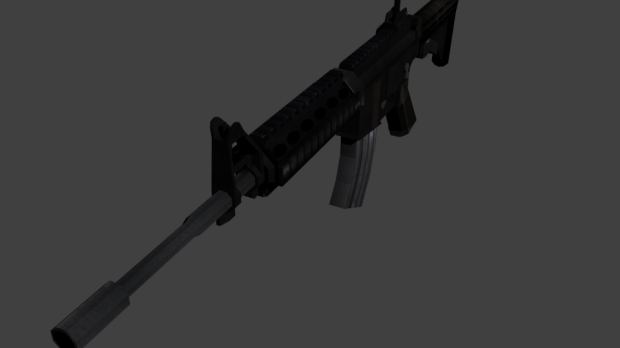 3DM4A1步枪模型2