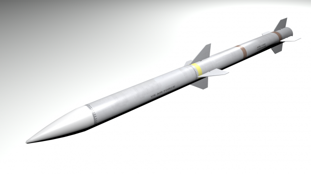 空对空导弹3D模型0