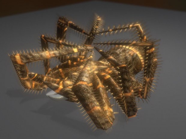 毒蜘蛛3D模型5