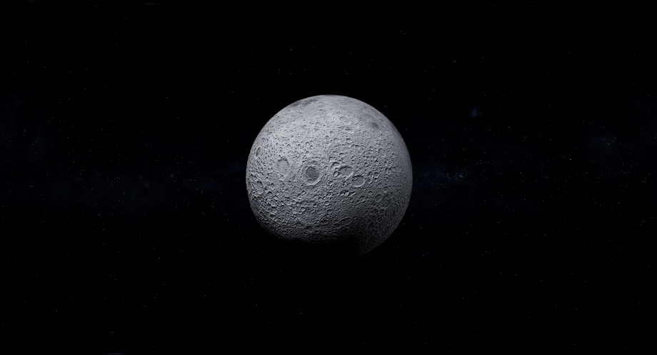 超真实月亮3D模型5