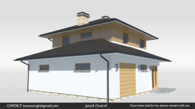 房子外部3D模型3